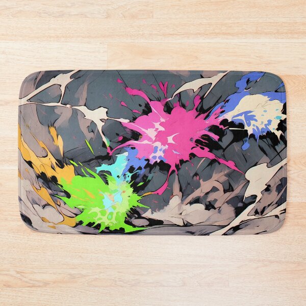 Item preview, Canvas Vibrant Characters Explosive Colors Action Packed Scenes designed and sold by ART ATTACK ZONE.