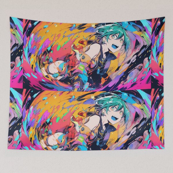 Item preview, Surrealism Vibrant Characters Explosive Colors Action Packed Scenes designed and sold by ART ATTACK ZONE.