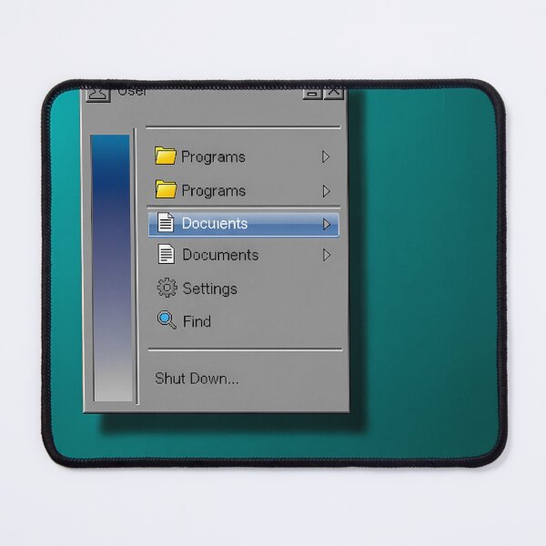 Item preview, Retro Start Menu 90s Operating System Computer Interface Nostalgia designed and sold by GiftsForge.