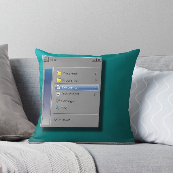Item preview, Retro Start Menu 90s Operating System Computer Interface Nostalgia designed and sold by GiftsForge.
