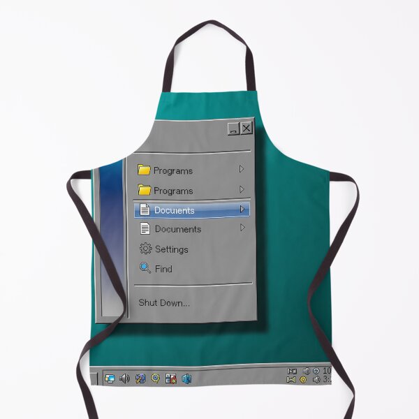 Item preview, Retro Start Menu 90s Operating System Computer Interface Nostalgia designed and sold by GiftsForge.