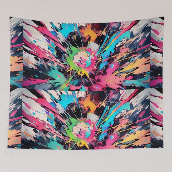 Item preview, Classic Vibrant Characters Explosive Colors Action Packed Scenes designed and sold by ART ATTACK ZONE.