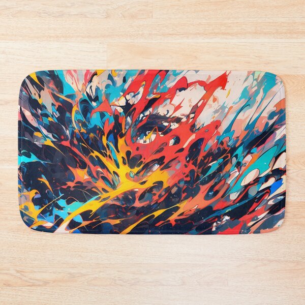 Item preview, Modern Vibrant Characters Explosive Colors Action Packed Scenes designed and sold by ART ATTACK ZONE.