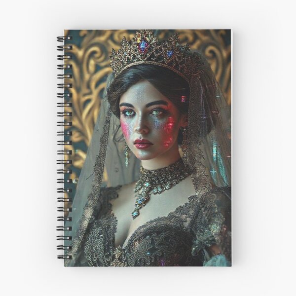 Item preview, Glitch Baroque Neon Princess designed and sold by JKCreativeFlow.