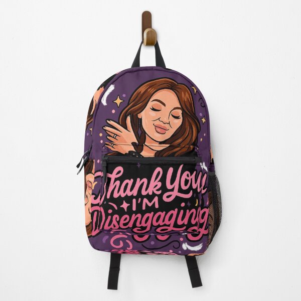 Item preview, Thank You, I’m Disengaging – Meredith Marks RHOSLC Pop Art Design designed and sold by GirlyPopped.