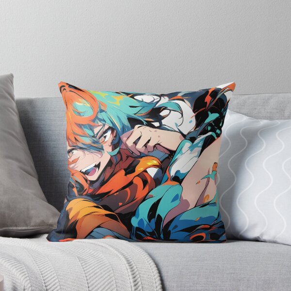 Item preview, Fan Vibrant Characters Explosive Colors Action Packed Scenes designed and sold by ART ATTACK ZONE.