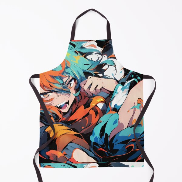 Item preview, Fan Vibrant Characters Explosive Colors Action Packed Scenes designed and sold by ART ATTACK ZONE.