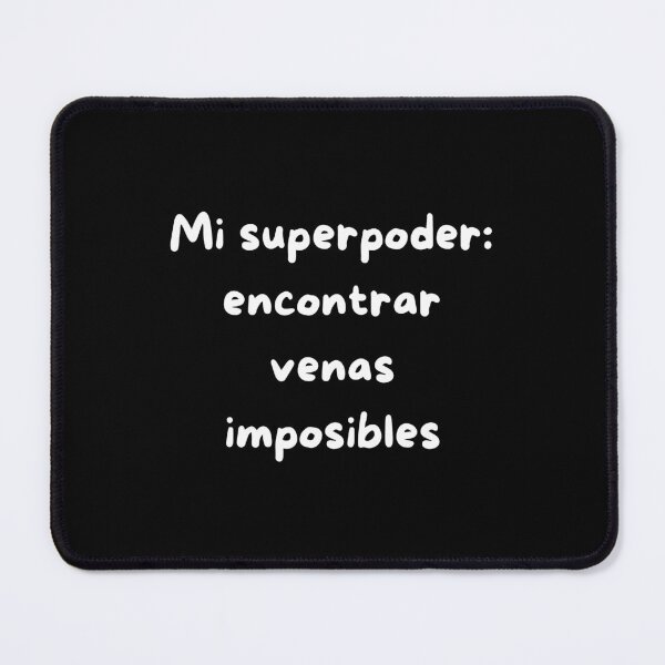 Item preview, My superpower: finding impossible veins in white designed and sold by EstetoVibes.