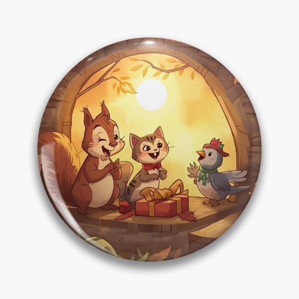 Item preview, Thanksgiving Crew Treehouse Chat designed and sold by HOUSE OF TIST.