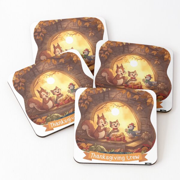 Item preview, Thanksgiving Crew Treehouse Chat designed and sold by HOUSE OF TIST.