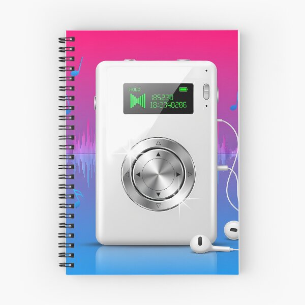 Item preview, Retro MP3 Player Portable Music Device 2000s Tech Nostalgia Design designed and sold by GiftsForge.