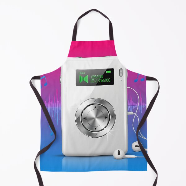 Item preview, Retro MP3 Player Portable Music Device 2000s Tech Nostalgia Design designed and sold by GiftsForge.