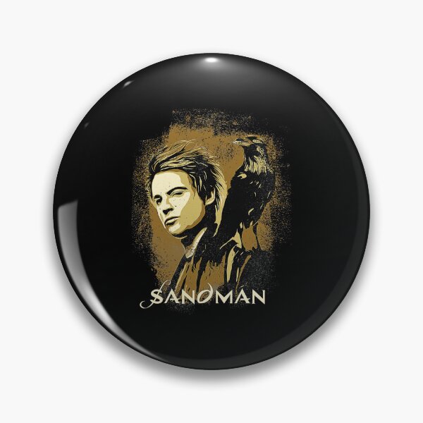 Item preview, The Sandman Stylized Portrait Golden Texture designed and sold by StevMarkham.