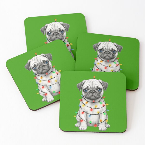 Item preview, MERRY PUGMAS designed and sold by Pickle Wicked Designs.