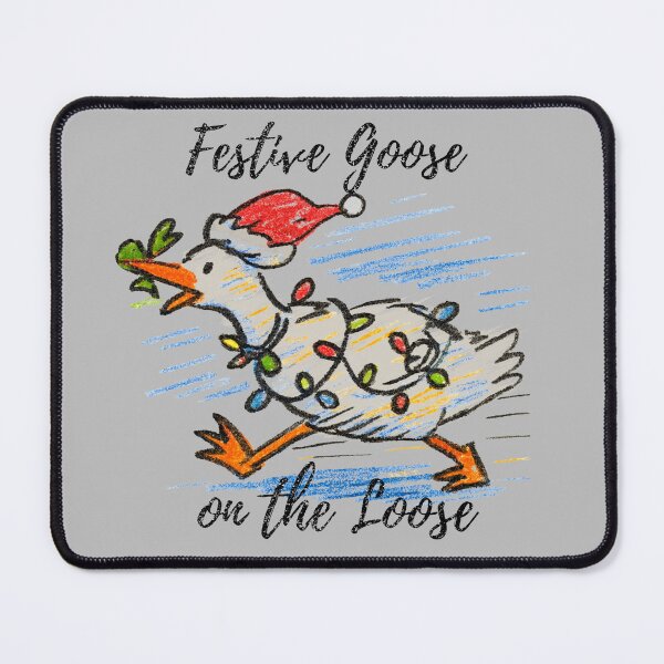 Item preview, Festive Goose on the Loose designed and sold by BreezifyDesignStudio.