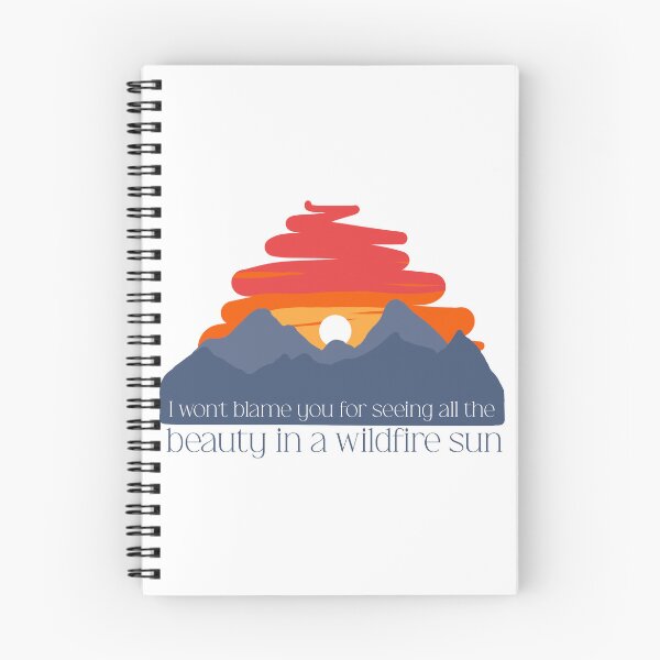 Item preview, Human Wildfire Sunset Mountains designed and sold by CMORRISON12345.