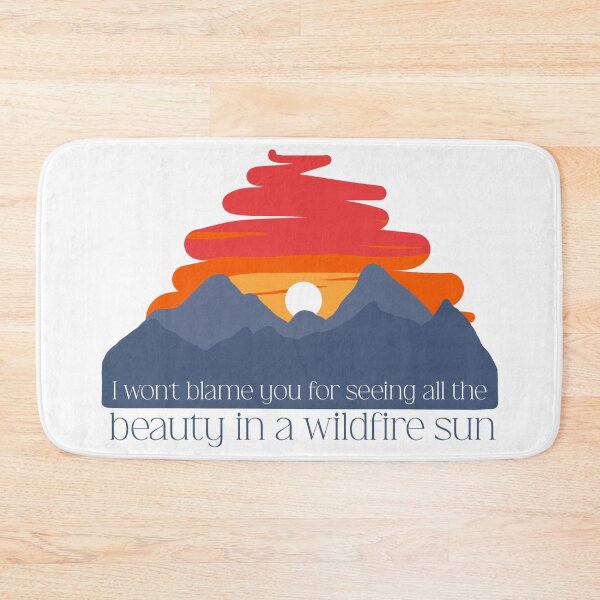 Item preview, Human Wildfire Sunset Mountains designed and sold by CMORRISON12345.