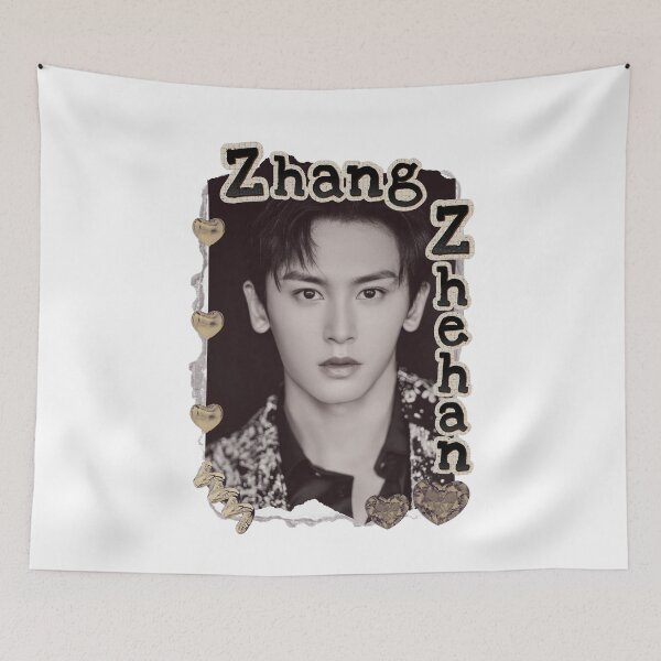 Item preview, Zhang Zhehan (张哲瀚) Chinese Actor Cdrama Chinese Entertainment Scrapbook Collage Cozy Y2K Vintage Design designed and sold by HELL0WBELLO.