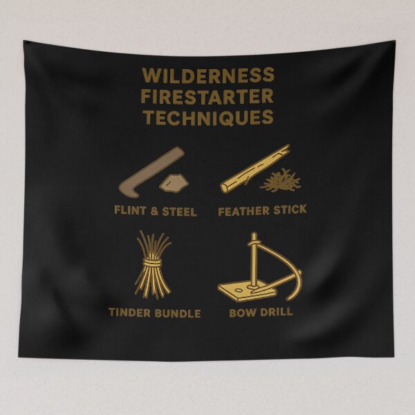 Item preview, Wilderness Firestarter Techniques designed and sold by Tactical Override.