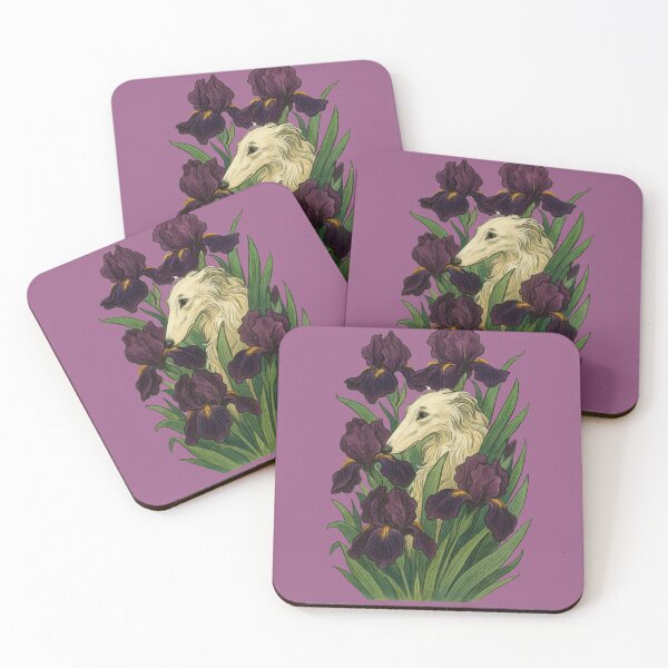Item preview, Borzoi Iris designed and sold by FrictionMaxxing.