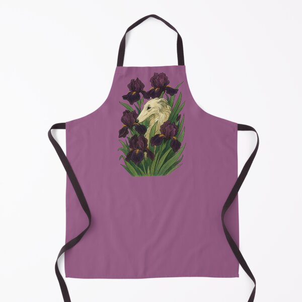Item preview, Borzoi Iris designed and sold by FrictionMaxxing.