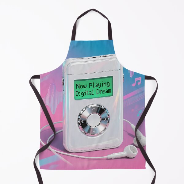 Item preview, Retro MP3 Player Portable Music Device 2000s Tech Nostalgia Design designed and sold by GiftsForge.