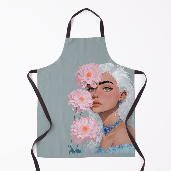 Item preview, Virgo with Sapphires and Chrysanthemums designed and sold by StarDustMinis.