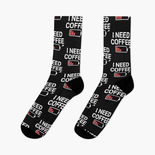 Item preview, Funny Coffee Lover Humor Caffeine Addict Quote Low Battery  designed and sold by clothesy7.