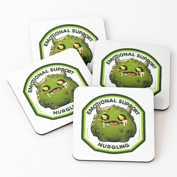 Item preview, Emotional Support Wargaming Badge designed and sold by leora-bowens.