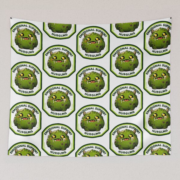 Item preview, Emotional Support Wargaming Badge designed and sold by leora-bowens.