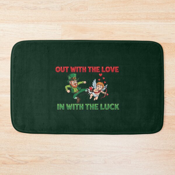 Item preview, Out With The Love, In With The Luck – Leprechaun vs Cupid St Patrick's Day  designed and sold by FelixnRobinus.