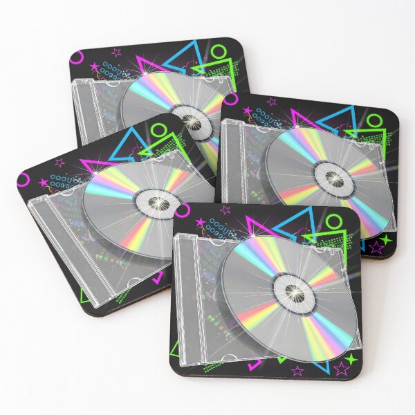 Item preview,  CD ROM Disc Jewel Case 90s Software Gaming Optical Media Design designed and sold by GiftsForge.