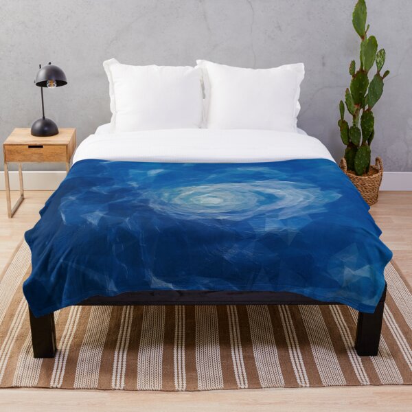 Item preview, Blue Cosmic Spiral – Abstract Ocean Galaxy Design designed and sold by FratddArtworks.