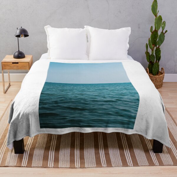Item preview, Blue Sea Sky Horizon Line Photographic Print designed and sold by Mother-Nature65.