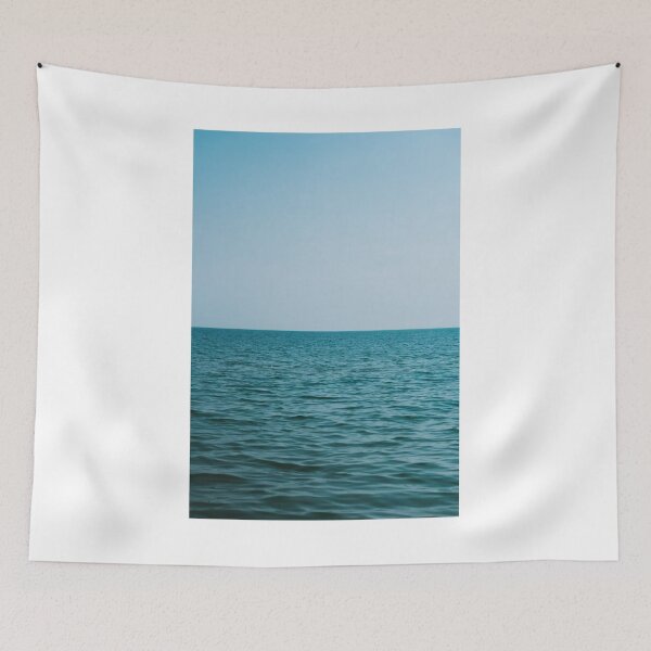 Item preview, Blue Sea Sky Horizon Line Photographic Print designed and sold by Mother-Nature65.