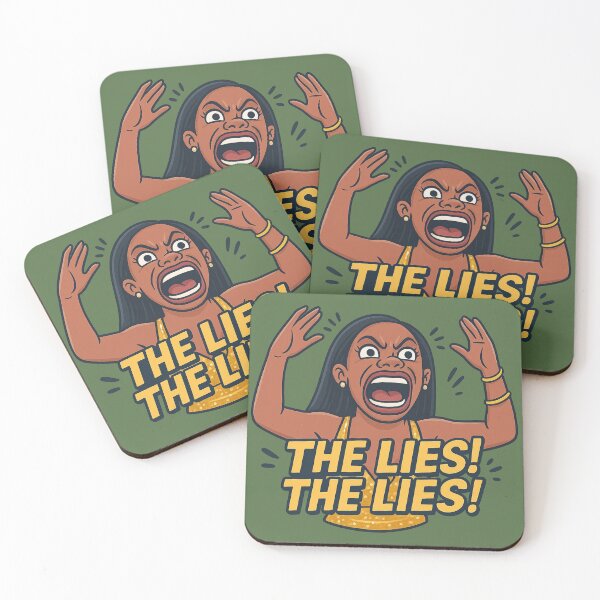 Item preview, THE LIES! THE LIES! – Kandi Burruss RHOA Art designed and sold by GirlyPopped.