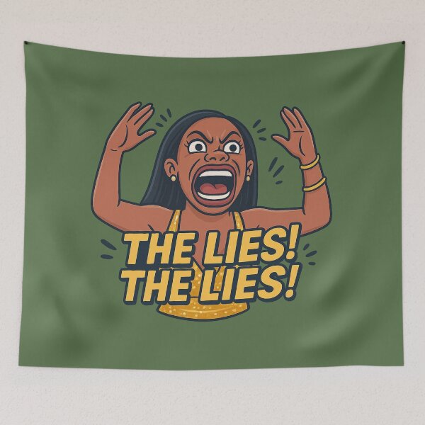 Item preview, THE LIES! THE LIES! – Kandi Burruss RHOA Art designed and sold by GirlyPopped.