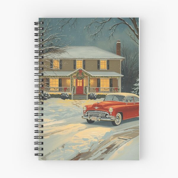 Item preview, Vintage Christmas Scene designed and sold by RisingWolfStudio.