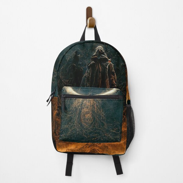 Item preview, Ancient Dark Fantasy Wizard – Mystic Fire Realm Design designed and sold by FratddArtworks.