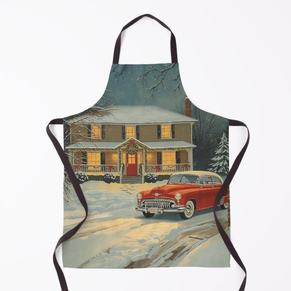 Item preview, Vintage Christmas Scene designed and sold by RisingWolfStudio.