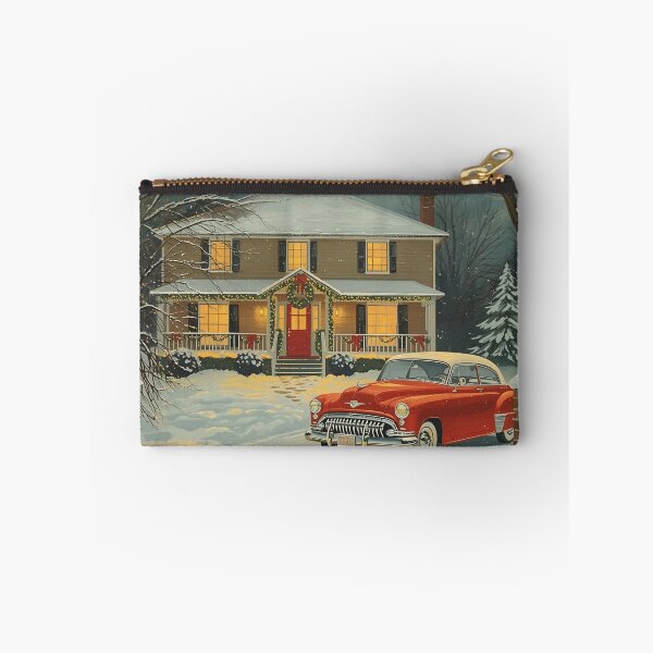Item preview, Vintage Christmas Scene designed and sold by RisingWolfStudio.