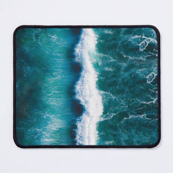 Item preview, Center Blue Wild Waves Photographic Print designed and sold by Mother-Nature65.