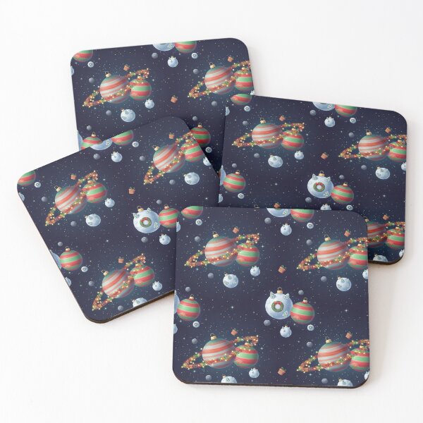 Item preview, Christmas Planets Pattern designed and sold by veejiras.