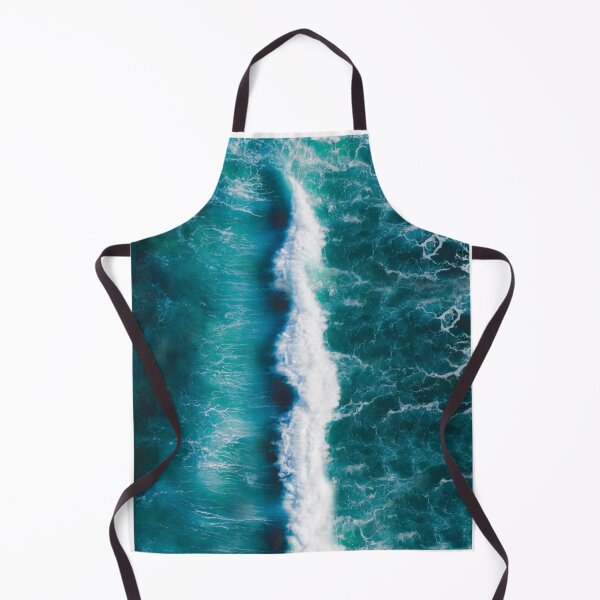 Item preview, Center Blue Wild Waves Photographic Print designed and sold by Mother-Nature65.