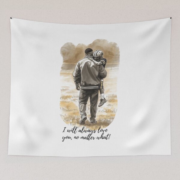 Item preview, Father and Son Walking – I Will Always Love You No Matter What designed and sold by smitke.