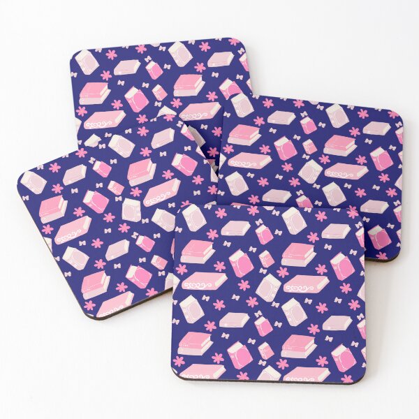 Item preview, Pink and Blue Book Aesthetic Pattern Bookcore designed and sold by giulyz.