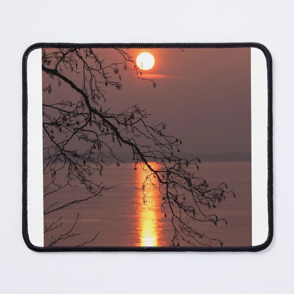 Item preview, Sunset Through Silhouette Branches Photographic Print designed and sold by Mother-Nature65.