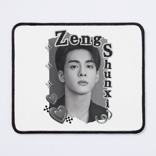 Item preview, Zeng Shunxi (曾舜晞) Chinese Actor Cdrama Chinese Entertainment Black and White Collage Digital Art Portrait designed and sold by AJUNICE STUDIO.