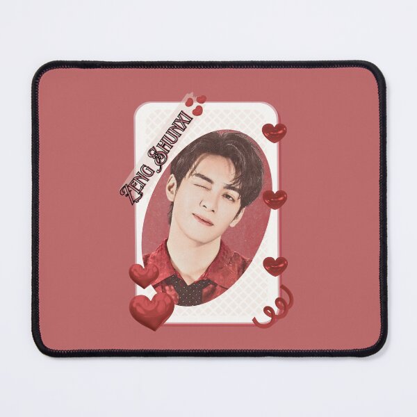 Item preview, Zeng Shunxi (曾舜晞) Chinese Actor Cdrama Chinese Entertainment Card Red Aesthetic Collage Design designed and sold by AJUNICE STUDIO.