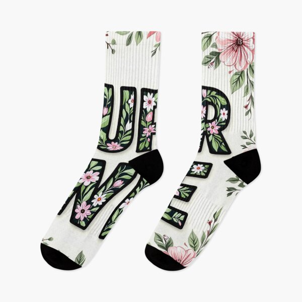 Item preview, super wife floral typography 2 colorful design designed and sold by SmashingDeals.